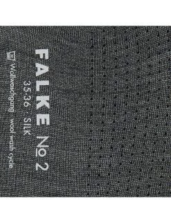 Falke No 2 Silk Socks -Mode Charm Shop 121 3000116 461753705 3705ASPHALT ALT01