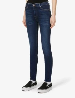 7 For All Mankind Slim Illusion High-rise Skinny Jeans 10 7 For All Mankind Slim Illusion High-rise Skinny Jeans -Mode Charm Shop 150 3005683 JSWZA230DK STARLIGHT ALT02