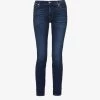 7 For All Mankind Slim Illusion High-rise Skinny Jeans -Mode Charm Shop 150 3005683 JSWZA230DK STARLIGHT M