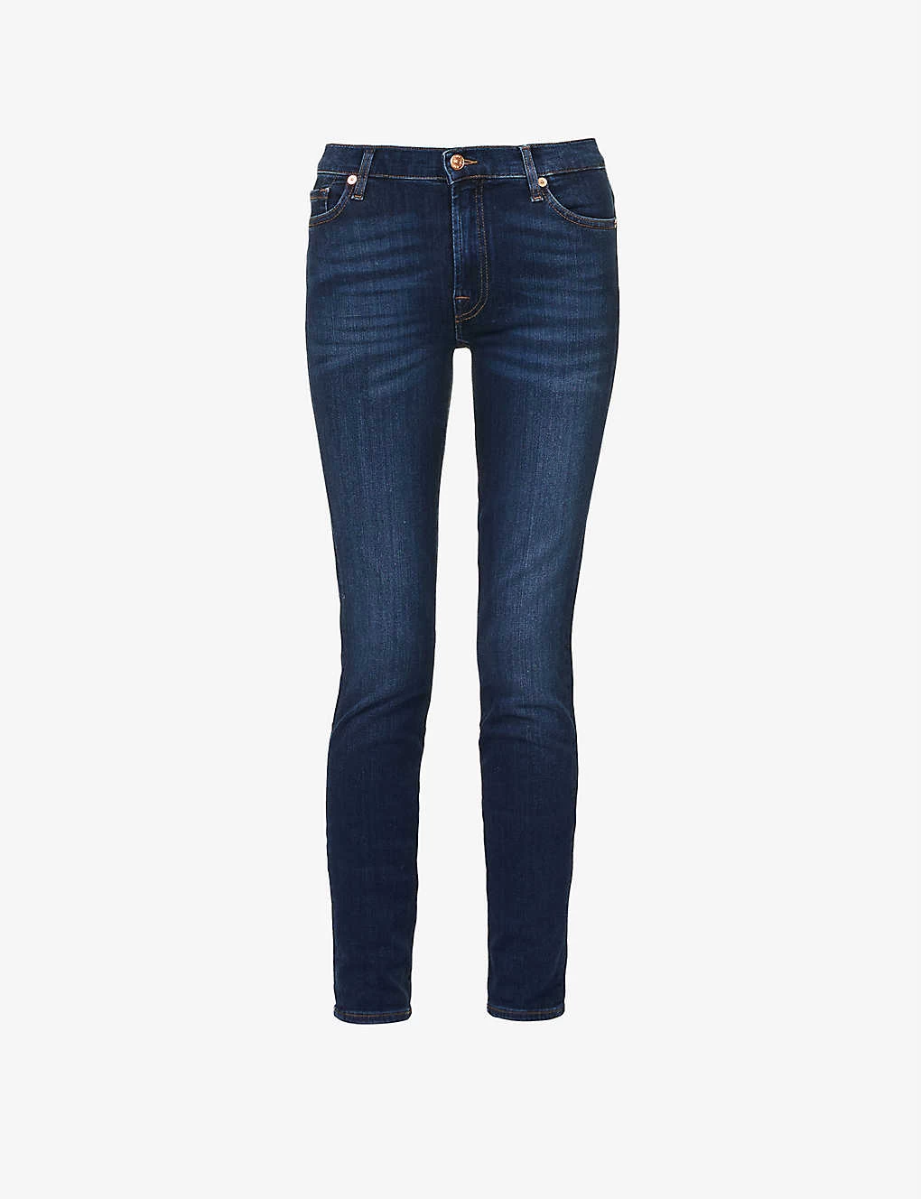 7 For All Mankind Slim Illusion High-rise Skinny Jeans 3 7 For All Mankind Slim Illusion High-rise Skinny Jeans