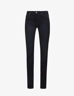Paige Hoxton Straight-leg High-rise Jeans