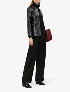 Turtleneck Cashmere Jumper -Mode Charm Shop 197 3003169 KJ220 BLACK ALT01