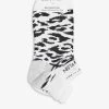 Calvin Klein Branded Leopard-print Cotton-blend Socks Pack Of Two -Mode Charm Shop R00135425 10WHITE M