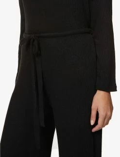 Eberjey Elon Stretch-woven Pyjama Bottoms -Mode Charm Shop R03667127 BLACK ALT03