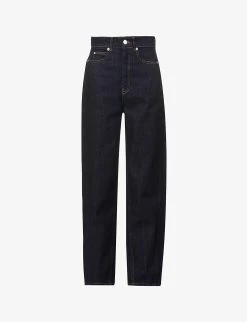 Whistles Authentic High-rise Straight-leg Jeans