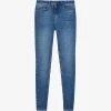 Ted Baker Geon Skinny High-rise Stretch-denim Jeans -Mode Charm Shop R03729308 MIDWASH M