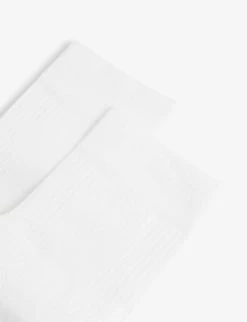 TE4 Tennis Woven Socks -Mode Charm Shop R03761109 WHITE ALT01