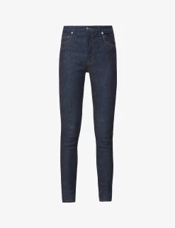 GOOD AMERICAN Always Fits High-rise Skinny-leg Stretch-denim Jeans