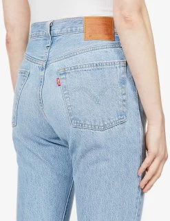 Levis 501 Straight-leg High-rise Stretch-denim Jeans -Mode Charm Shop R03769285 LUXORLAST ALT05
