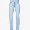 Levis 501 Straight-leg High-rise Stretch-denim Jeans -Mode Charm Shop R03769285 LUXORLAST M