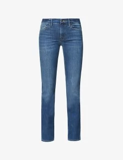 FRAME Le Mini Boot Mid-rise Recycled Polyester And Cotton Jeans