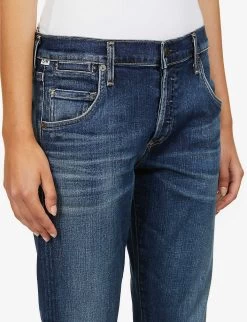 CITIZENS OF HUMANITY Emerson Straight Slim-fit Mid-rise Boyfriend Jeans -Mode Charm Shop R03815483 BLUERIDGE ALT04