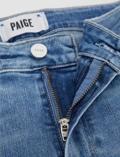 Paige Hoxton Ankle Cropped Skinny High-rise Stretch-denim Jeans -Mode Charm Shop R03820907 ADVENTUROUS ALT06