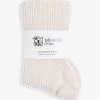Ribbed Cashmere Socks -Mode Charm Shop R03830641 PALEPINK M