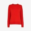 Whistles Round-neck Cashmere Jumper -Mode Charm Shop R03833330 RED M