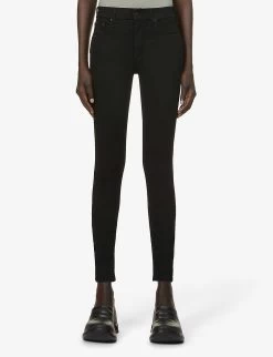 MOTHER The Looker Skinny Mid-rise Stretch-denim Jeans -Mode Charm Shop R03834783 NTGNOTGUILTY ALT02