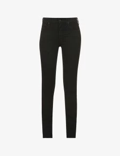 MOTHER The Looker Skinny Mid-rise Stretch-denim Jeans