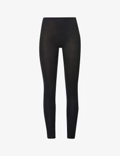 HANRO Pure Silk High-rise Silk-knit Leggings