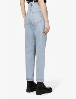 AGOLDE 90s Crop Straight-leg High-rise Organic-cotton Denim Jeans -Mode Charm Shop R03859834 REPLICA ALT03