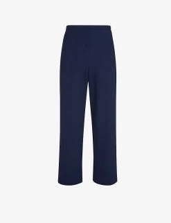 Whistles Camilla Wide-leg High-rise Stretch Woven Trousers