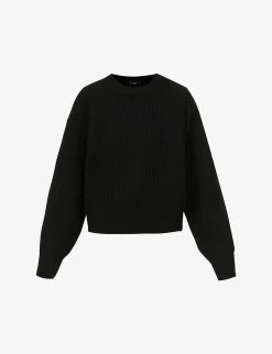 Joseph Round-neck Ribbed Wool Jumper