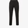 Joseph Coleman Regular-fit Mid-rise Straight Stretch-wool Trousers -Mode Charm Shop R03900896 BLACK M
