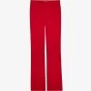 Zadig & Voltaire Pistol Flared Low-rise Woven Trousers -Mode Charm Shop R03909461 JAPON M