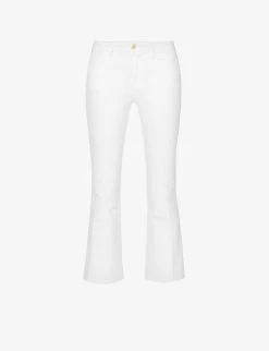 FRAME Le Crop Mini Boot Boot-cut Mid-rise Jeans