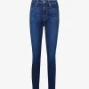 Paige Margot Skinny High-rise Stretch-denim Jeans -Mode Charm Shop R03920985 BRENTWOOD M