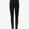 AllSaints Duran Zipped Stretch-denim Cargo Jeans -Mode Charm Shop R03927626 BLACK M