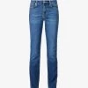 7 For All Mankind Kimmie Straight-leg Mid-rise Stretch-denim Jeans -Mode Charm Shop R03955415 DUCHESS M