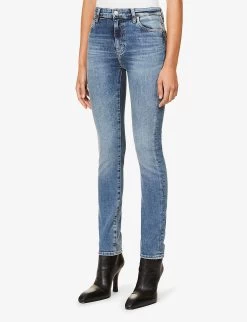 Mari High-rise Straight-leg Stretch-denim Jeans -Mode Charm Shop R03955803 15YEARSSHORELINE ALT02