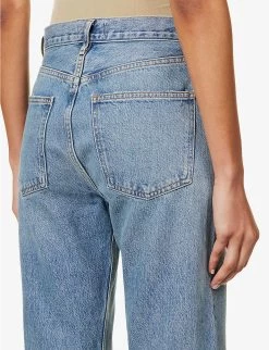 AGOLDE 90s Pinch Waist Straight-leg High-rise Organic Denim Jeans -Mode Charm Shop R03969780 NAVIGATE ALT05