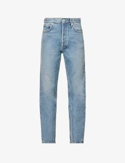 AGOLDE 90s Pinch Waist Straight-leg High-rise Organic Denim Jeans