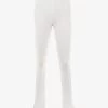 Gloriette Flared-leg High-rise Stretch-woven Trousers -Mode Charm Shop R04010830 IVORY M