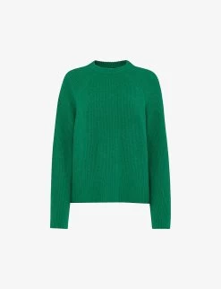 Whistles Frankie Ribbed Stretch-knit Jumper