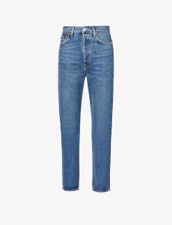 AGOLDE 90s Pinch Waist Straight-leg High-rise Jeans