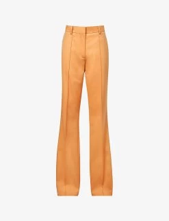 Reiss Emmy Wide-leg Wool-blend Trousers