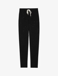 Zadig & Voltaire Roy Rhinestone-applique Cotton Jogging Bottoms