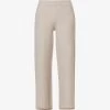 Joseph Striped Knitted Merino Wool Knitted Trousers -Mode Charm Shop R04095127 PUTTYPEWTER M