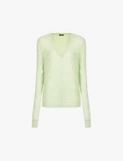 Joseph V-neck Cashmere Knitted Jumper