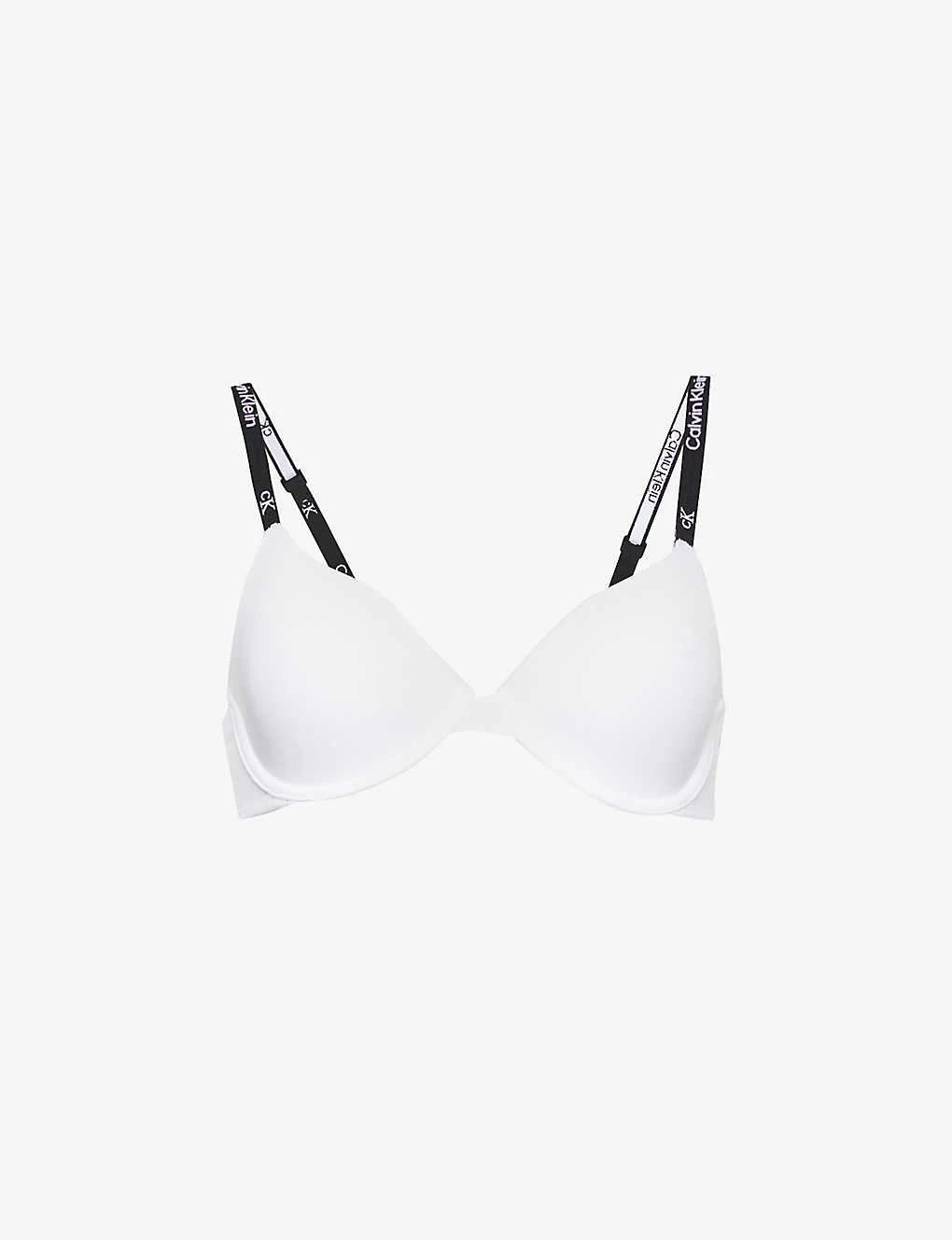 Calvin Klein 1996 Branded Underwired Stretch-cotton Bra 3 Calvin Klein 1996 Branded Underwired Stretch-cotton Bra