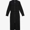 Ted Baker Hattei Zipped Woven Pencil Dress -Mode Charm Shop R04096800 BLACK M