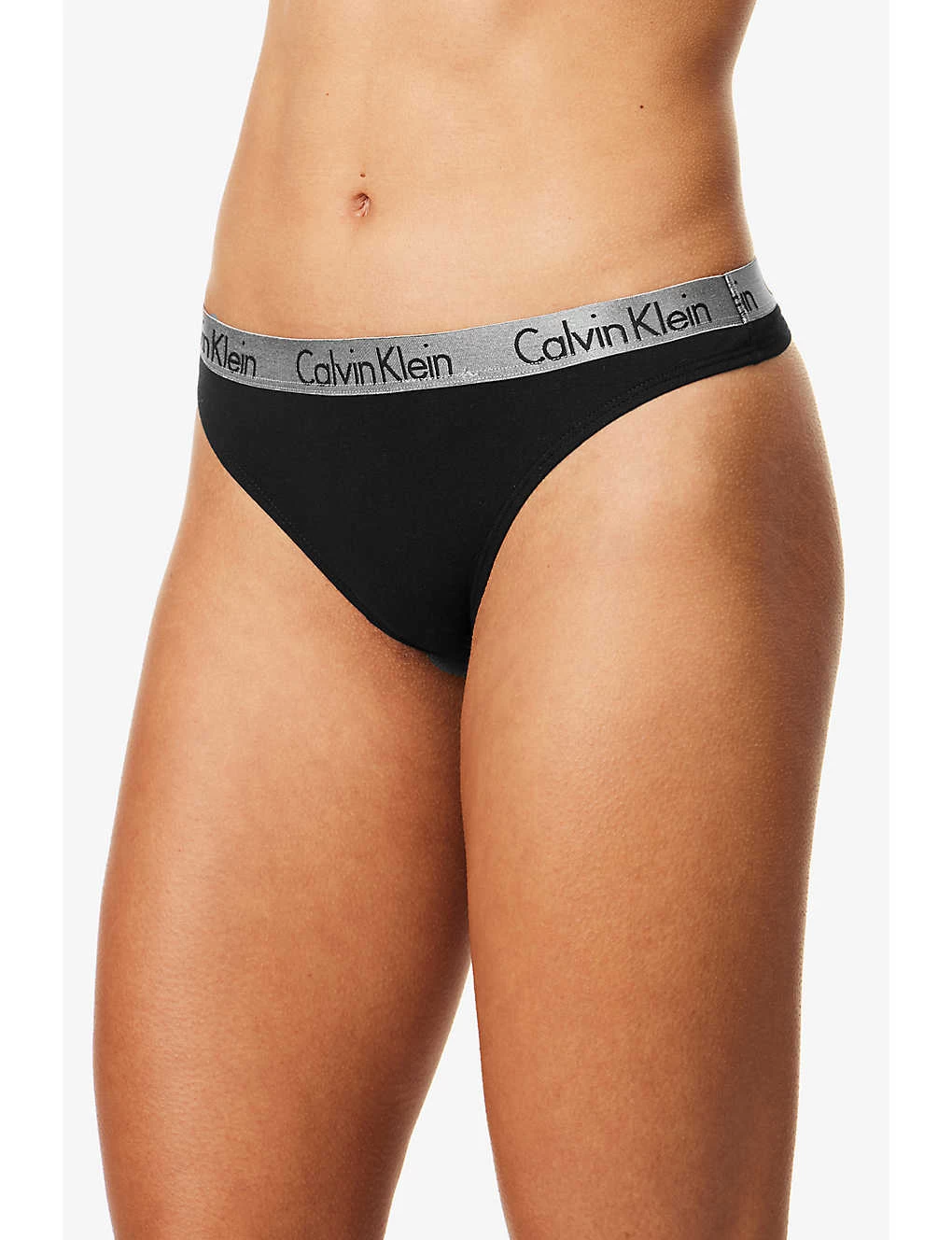 Calvin Klein Radiant Branded-waistband Pack Of Three Stretch-cotton Thongs 5 Calvin Klein Radiant Branded-waistband Pack Of Three Stretch-cotton Thongs - Image 3