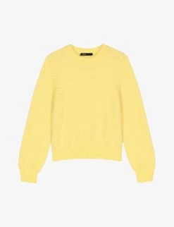 Maje Relaxed-fit Stretch-knit Jumper