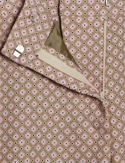 CLAUDIE PIERLOT Palace Geometric Floral-print Woven Trousers -Mode Charm Shop R04105509 DIVERS ALT05