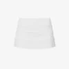 Lululemon Pace Rival Drawstring-waist Stretch-woven Mini Skirt -Mode Charm Shop R04127287 WHITE M