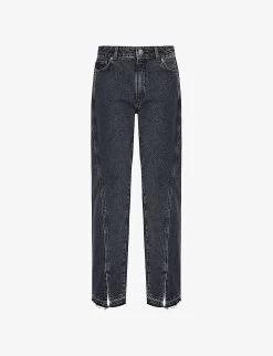 Hagan Slim-leg Mid-rise Stretch-denim Jeans