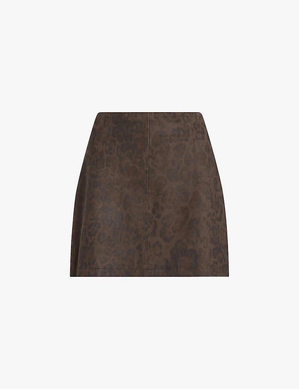 AllSaints Lila Leopard-print Leather Mini Skirt 3 AllSaints Lila Leopard-print Leather Mini Skirt