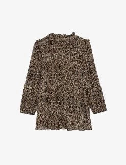 Ikks Arabesque-print Woven Top